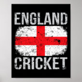 Engelse Cricket Poster (Voorkant)