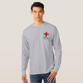 Engelse cricket t-shirt (Voorkant volledig)