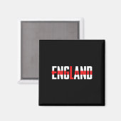 Engelse Cricketspeler Grappige Cricket Sport Magneet (Voorkant / Achterkant)
