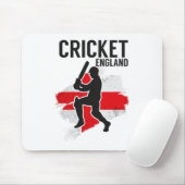 Engelse cricketteam muismat (Met muis)