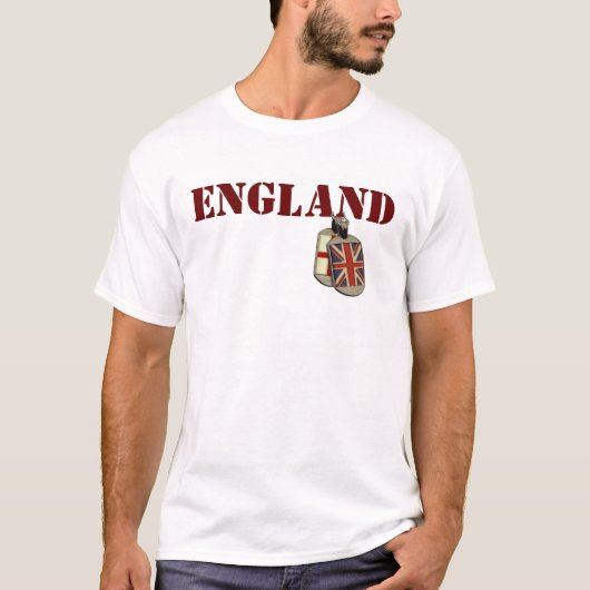 Engelse Dog Tags T-shirt (Voorkant)