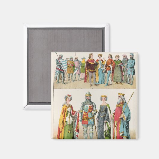 Engelse dress magneet (Voorkant / Achterkant)