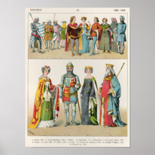 Engelse dress poster