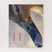 Engelse Eend Foto Gepersonaliseerde Puzzel (Verticaal)