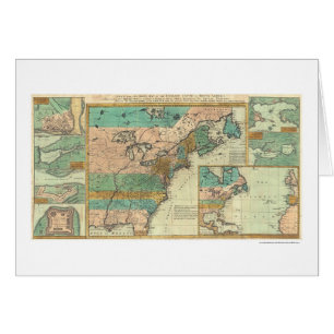 Engelse Empire America Map - 1755