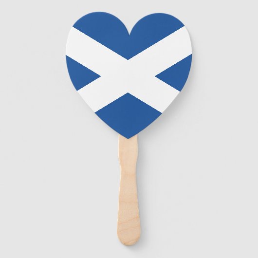 Engelse en Schotse vlag bruiloft partij Handwaaier (Achterkant)