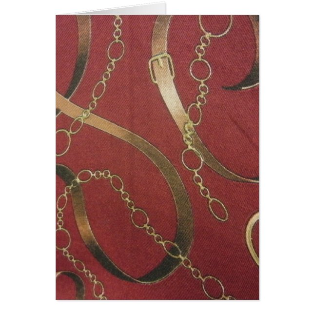 Engelse Equestrian - Rood (Voorkant)