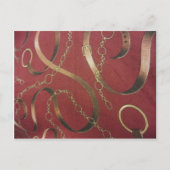 Engelse Equestrian - Rood Briefkaart (Voorkant)