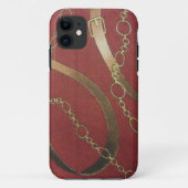 Engelse Equestrian - Rood Case-Mate iPhone Case (Achterkant)