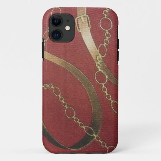 Engelse Equestrian - Rood Case-Mate iPhone Case (Achterkant)