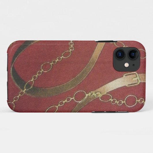 Engelse Equestrian - Rood Case-Mate iPhone Case (Achterkant (horizontaal))