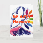 Engelse esta Navidad Feestdagen Kaart (Voorkant)