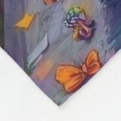 Engelse Foxhound Dogs Trick-or-Treating Halloween Fleece Deken (Hoek)