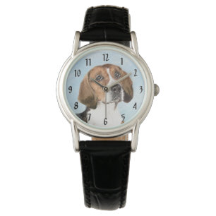 Engelse Foxhound-schilderij - Mooie originele hond Horloge