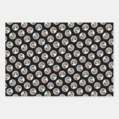 Engelse Foxhound Schilderij Schattigee Originele H Inpakpapier Vel (Voorkant 3)