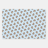 Engelse Foxhound Schilderij Schattigee Originele H Inpakpapier Vel (Voorkant)