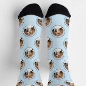 Engelse Foxhound Schilderij Schattigee Originele H Sokken (Top)