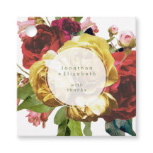 Engelse Garden Boho Rozen Wedding Favor Labels