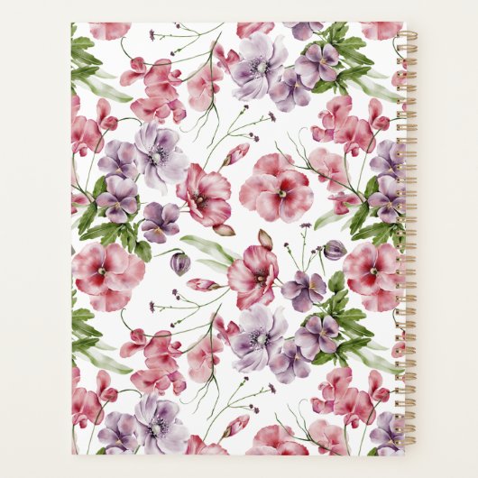 Engelse Garden Floral Wedding Planner (Achterkant)