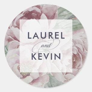 Engelse Garden Floral Wedding Stickers