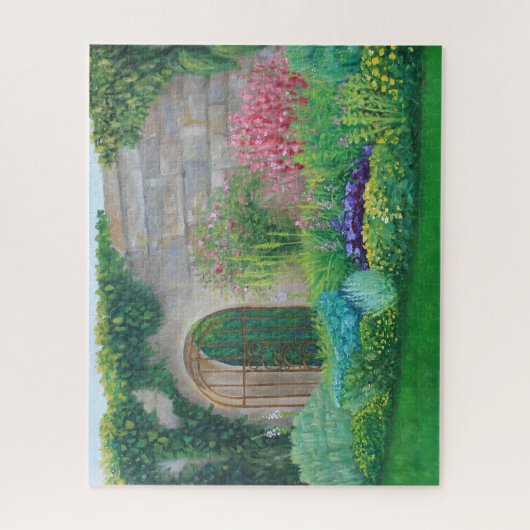 Engelse Garden Gate Puzzle Legpuzzel (Verticaal)