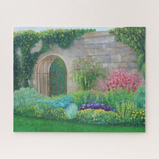 Engelse Garden Gate Puzzle Legpuzzel (Horizontaal)