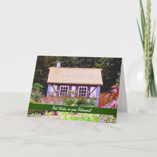 Engelse Garden Retirement Kaart (Voorkant)
