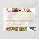 Engelse Garden Roos Wedding bijlage kaart (Voorkant)