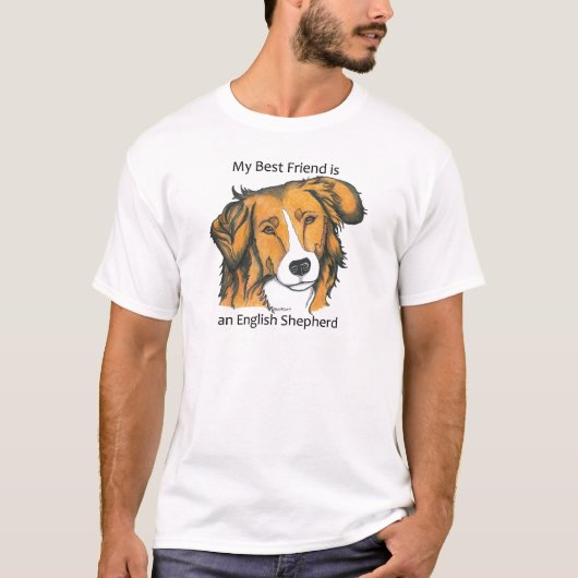 engelse geschenken - sable t-shirt (Voorkant)