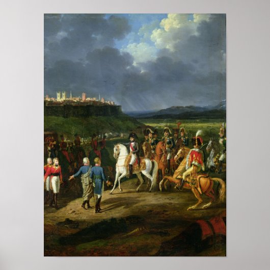 Engelse gevangenen in Astorga Gepresenteerd aan Poster (Voorkant)