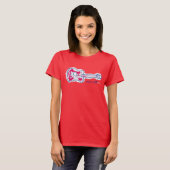 engelse gitaar t-shirt (Voorkant volledig)
