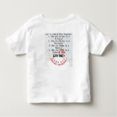 ENGELSE GRAMMATICA TEE VOOR KINDEREN KINDER SHIRTS (Achterkant)