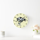 engelse griep ronde klok (Huis)
