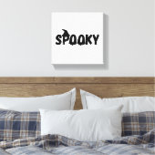 Engelse Griezelen Halloween Canvas Afdruk (Insitu (Slaapkamer))