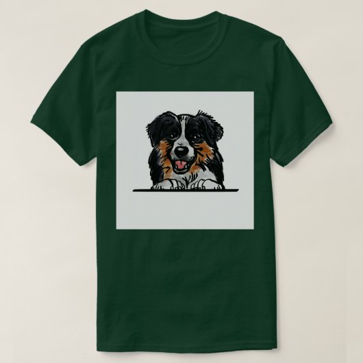 Engelse herder t-shirt (Design voorkant)