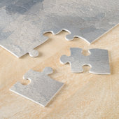 Engelse herdershond in Sledge Let It Snow Christma Legpuzzel (Zijkant)