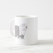 Engelse Herdershond Koffiemok (Voorkant links)