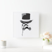 engelse herenklok vierkante klok (Huis)