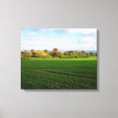 Engelse herfstplatteland - canvas afdruk (Voorkant)