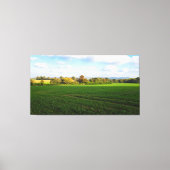 Engelse herfstplatteland - canvas afdruk (Voorkant)