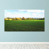 Engelse herfstplatteland - canvas afdruk (Insitu (Houten vloer))