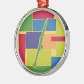 Engelse Hoorn Colorblocks Ornament (Links)