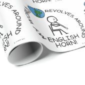 Engelse Hoorn - Wereld revolt rond Cadeaupapier (Rol Hoek)