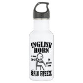Engelse Horn, Brain Freeze Waterfles (Voorkant)