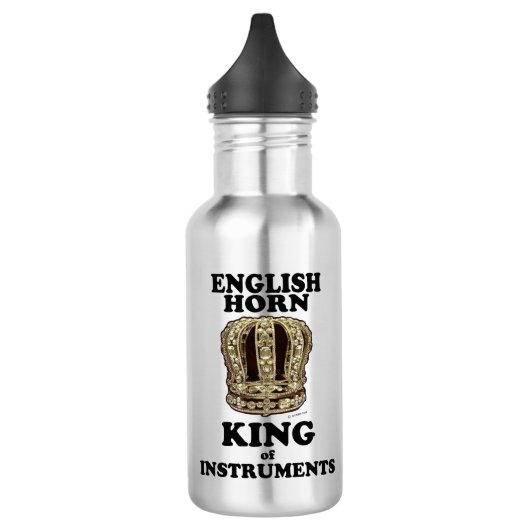 Engelse Horn King of Instruments Waterfles (Links)