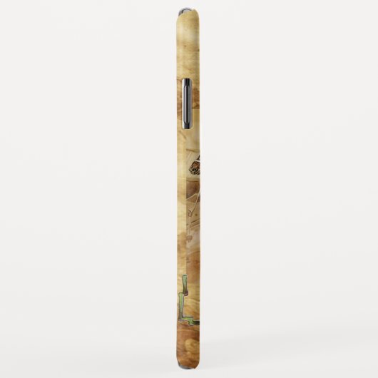 ENGELSE HORSE-, HOEFIJZER- EN SHAMROCK-MONOGRAM Case-Mate iPhone CASE (Achterkant/rechts)