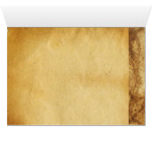 ENGELSE HORSE IN STABLE Parchment (Binenzijde Horizontaal (Onderkant))