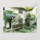 Engelse huistuin met een ivoren omhulling van de d briefkaart (Voorkant)