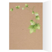 Engelse Ivy Wedding Foto Hartelijk dank (Binnen (Links))