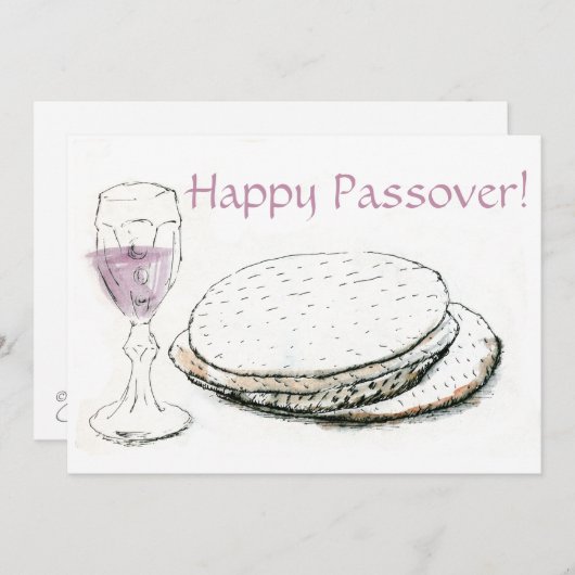 Engelse Kaart met brillengaas voor bedekking (Voorkant / Achterkant)